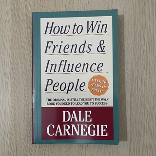 【ขายดี】How To Win Friends And Influence People หนังสือภาษาอังกฤษ