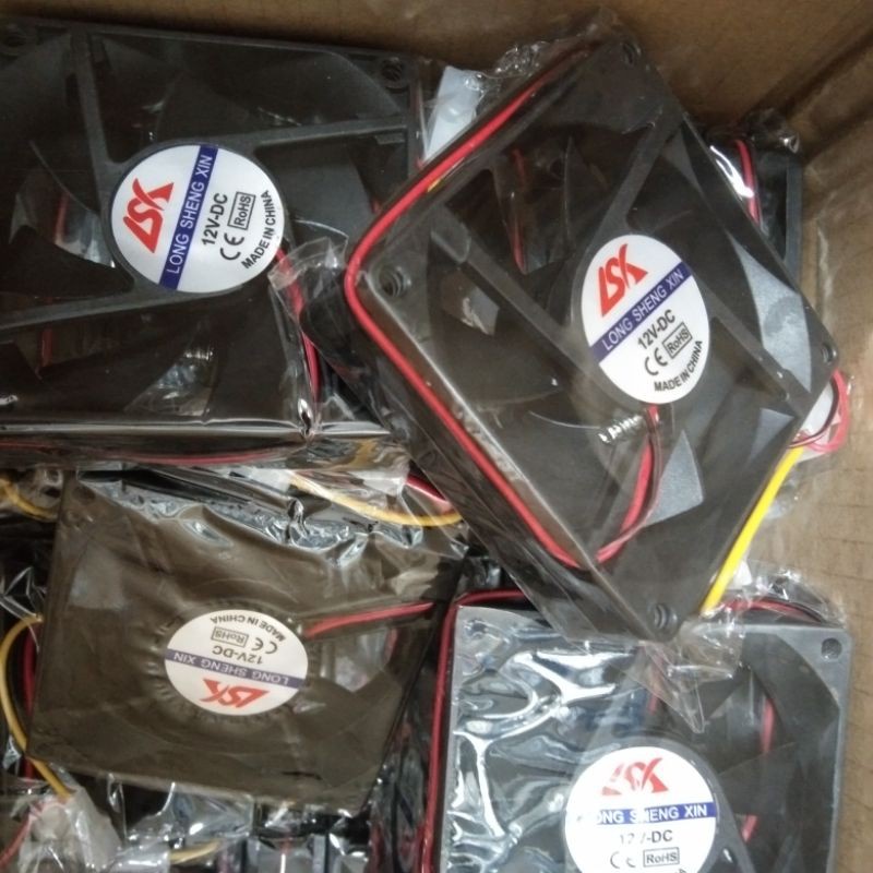 พัดลมคอมพิวเตอร์ พัดลมเคส ระบายความร้อน Fan Case พัดลม 8CM-9CM-12CM