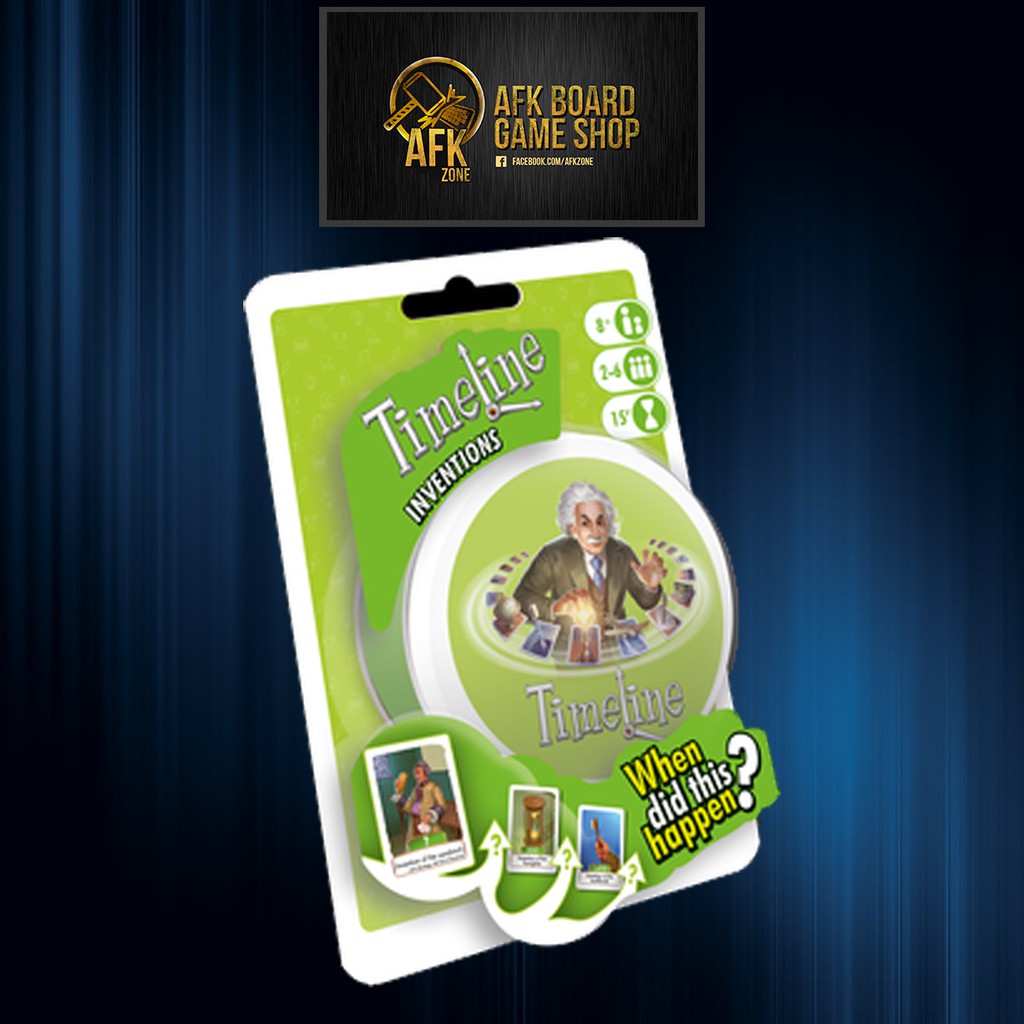 NEW Timeline Invention - Board Game - บอร์ดเกม