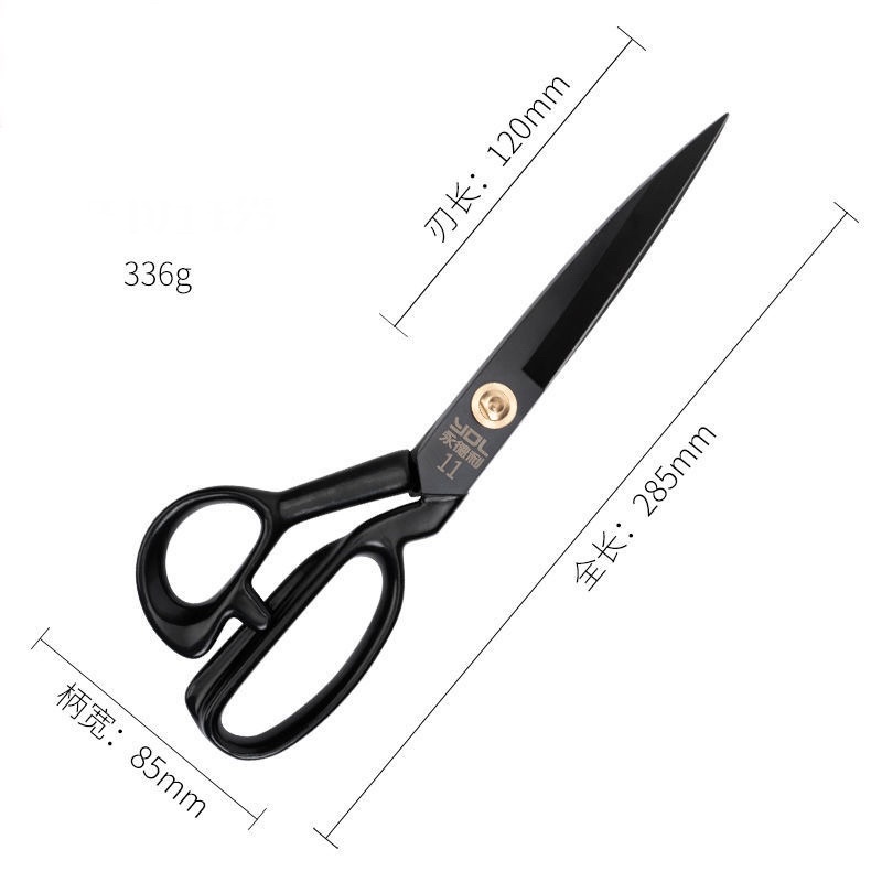 กรรไกรตัดผ้า กรรไกรตัดหนัง กรรไกรอย่างดี ซื้อ1แถม1(แถมกรรไกรตัดด้าย) DAJIXING - รูปที่ 4