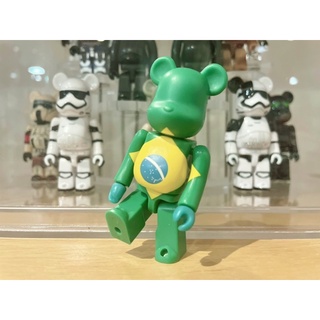 (ของแท้) Be@rbrick Series 3 Flag: Brazil (Bearbrick)