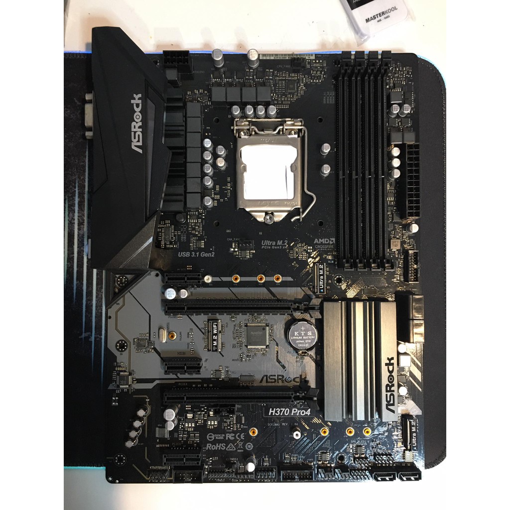 MB Asrock H370 Pro4 สวยๆ
