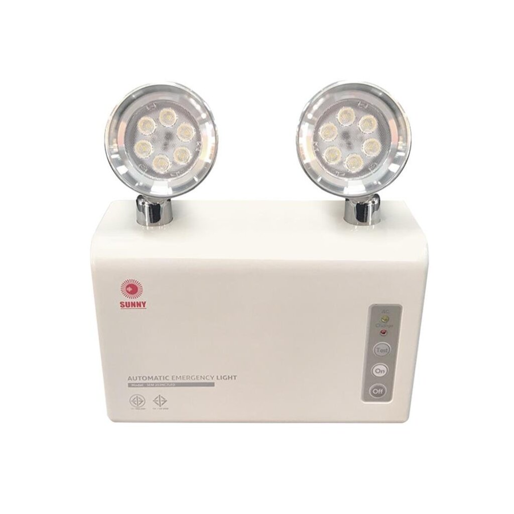 ไฟฉุกเฉิน LED SUNNY 203NC7 400 ลูเมน COOL WHITE สีขาว