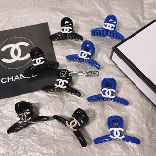 Chanel Xiaoxiang กิ๊บติดผมหน้าม้า ด้านข้าง สีฟ้า