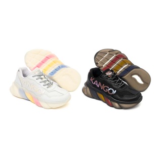 KANGOL Sneakers unisex รองเท้าผ้าใบสนีกเกอร์ รุ่น Dad sneaker สีดำ,ขาว 61521651