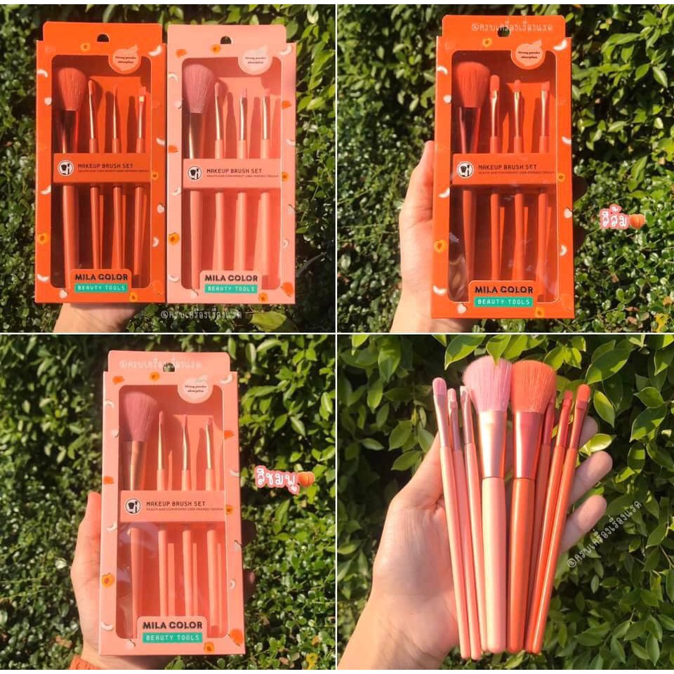 เซตแปรง Mila Peach Candy น่ารักสุดๆ 4 ชิ้น พร้อมส่ง