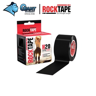 RockTape - H2O Black (ร็อคเทป - เอชทูโอ สีดำ จากประเทศสหรัฐอเมริกา)