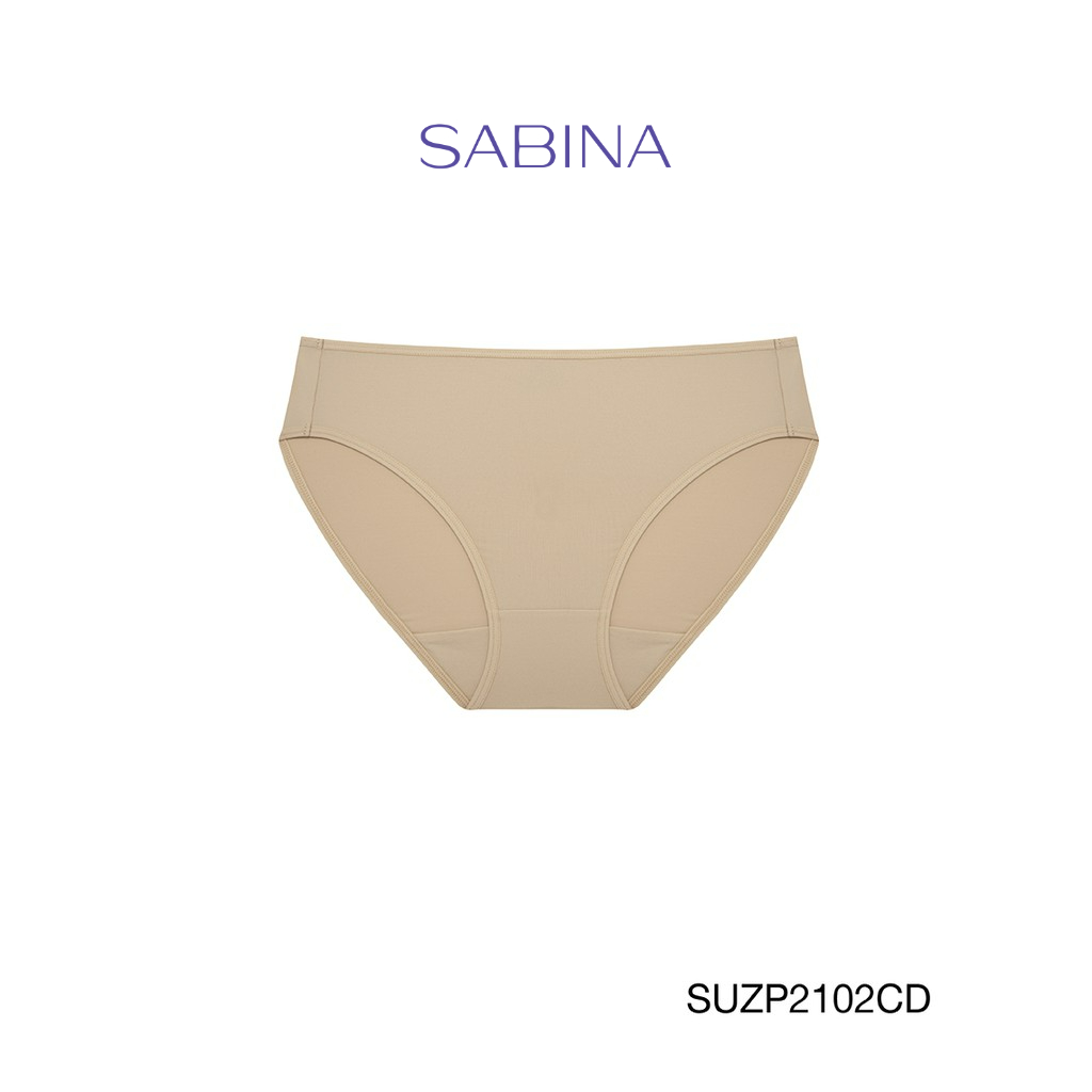 Sabina กางเกงชั้นใน (Bikini Sexy) รุ่น Panty Zone รหัส SUZP2102CD สีเนื้อเข้ม