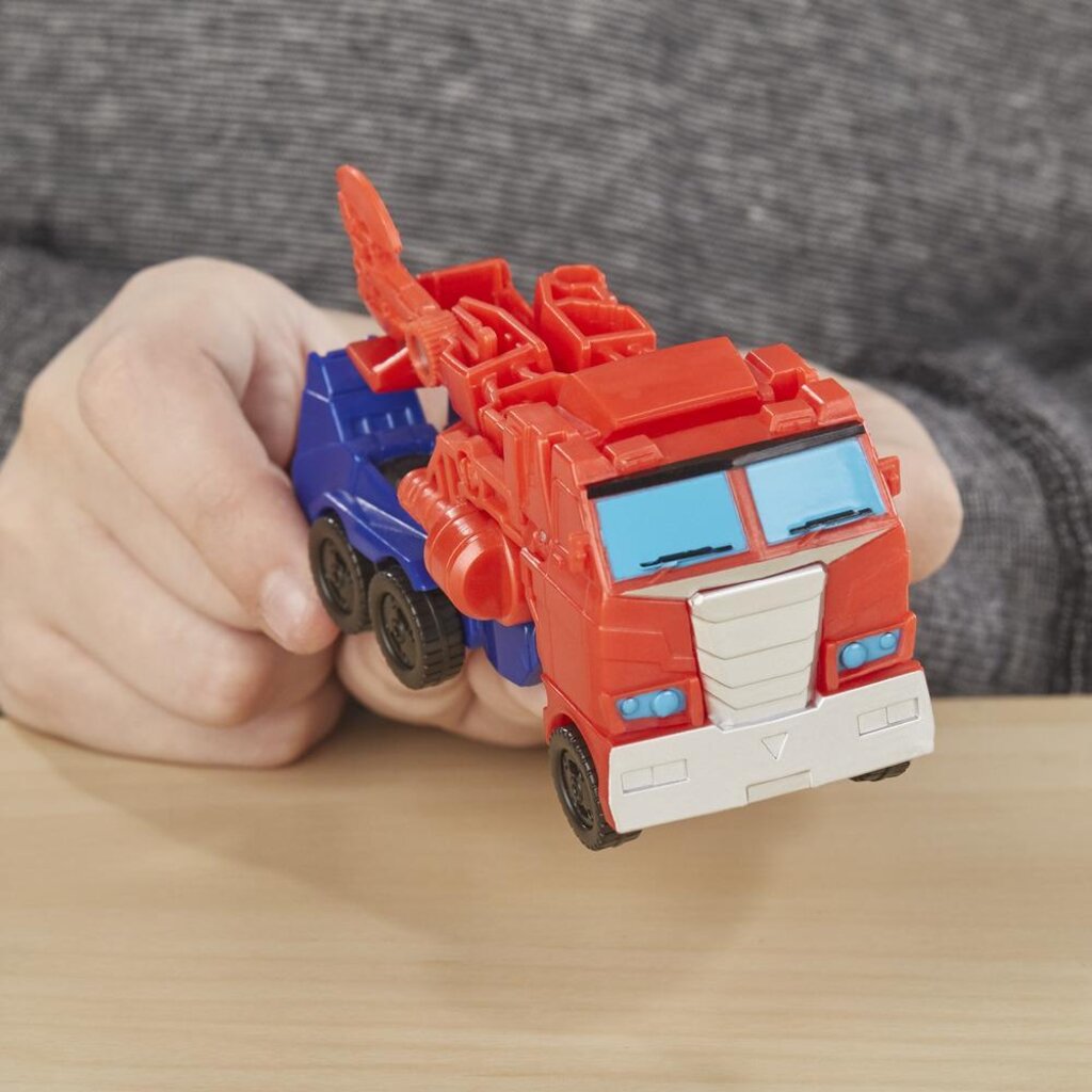Transformers Cyberverse Optimus Prime Energon Axe Attack | Meses Sin Interés
