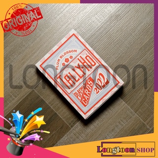 อุปกรณ์มายากล Tally-Ho Plum Blossom Playing Cards