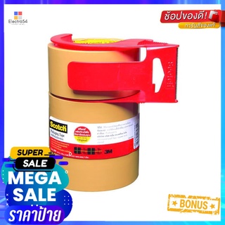 เทป OPP 3M SCOTH 2 นิ้วx40 หลา สีน้ำตาล แพ็ก 3 ม้วนOPP TAPE 3M SCOTH 2INX40Y BROWN 3PCS/SET