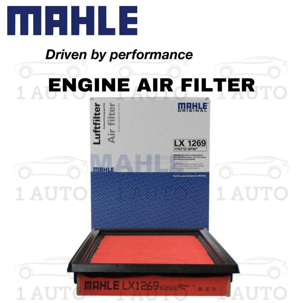 MAHLE GERMANY ENGINE AIR FILTER MINI COOPER S R52 R53 1.6 W11 ENGINE