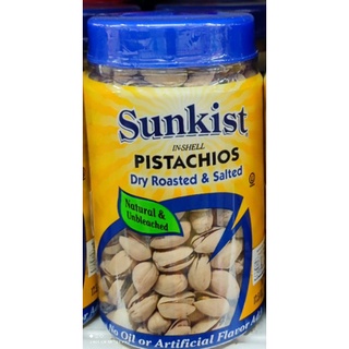 Sunkist Pistachios Dry Roasted &amp; Salted