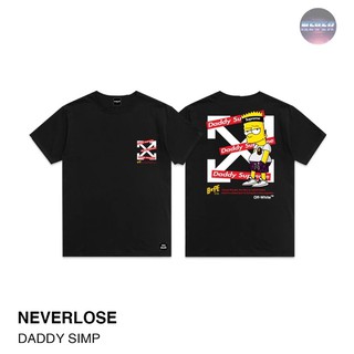 IH3b //เสื้อยืดสกรีนลายแนวสตรีท DADDY SIMP Neverlose  เสื้อผู้ชาย/ผู้หญิง!