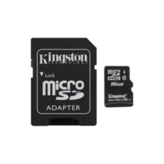 KINGSTON Micro SD Card Class 10 16GB with Adapter (ของแท้)  