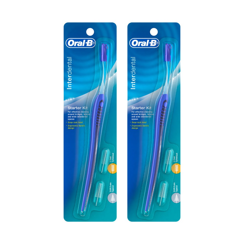 Oral B Interdental Kit Tapered (2 ชิ้น) p&g