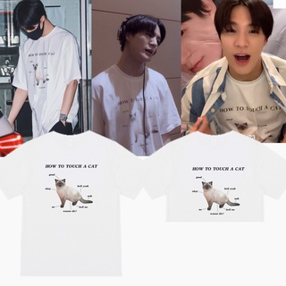 เสื้อยืดโอเวอร์ไซส์#เสื้อยืดลายดาวNCT JENO เสื้อแบบเจโน่ [S-3XL] it/zav/ïbë เสื้อแมวS-3XL