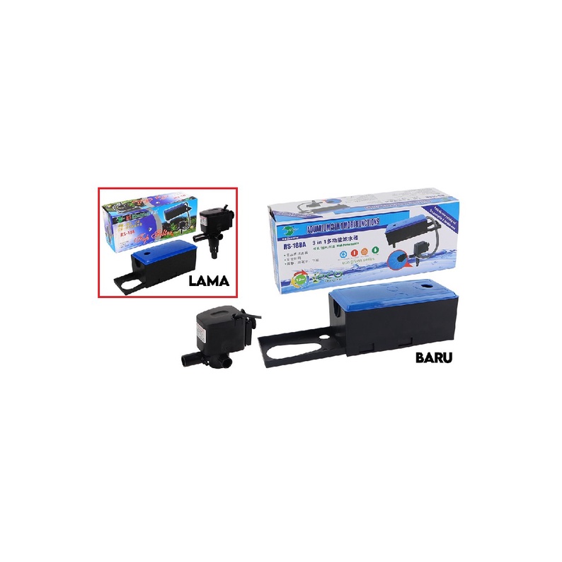 RS-188A RiSheng Top Filter / Power - 12W, Qmax = 800 L/H, Hmax = 0.8M