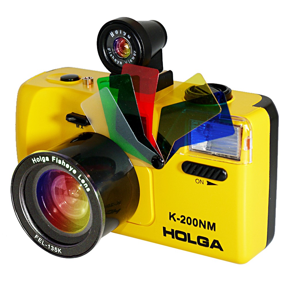 เลนส์กล้องHolga K - 200 Nm Fel Fv Fisheye 135 มม . สําหรับบุรุษ