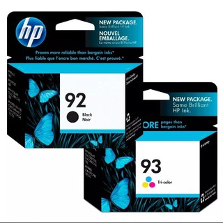 HP Ink C9362WA 92 AP  Black + 93 color  Inkjet Cartridge