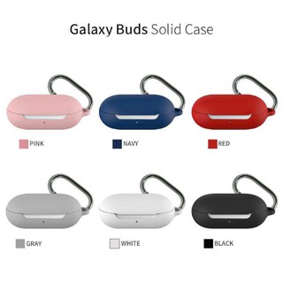 Original Samsung Galaxy Buds &amp; Buds+ Plus 2020 SM-R175 Case Solid Earphone Protective Cover with Carabiner