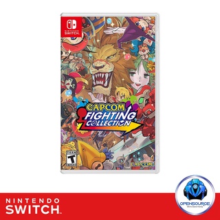 [พร้อมส่ง]Nintendo: Capcom Fighting Collection (US Z1 แท้ มือแดง) แผ่นเกมสำหรับ Nintendo Switch