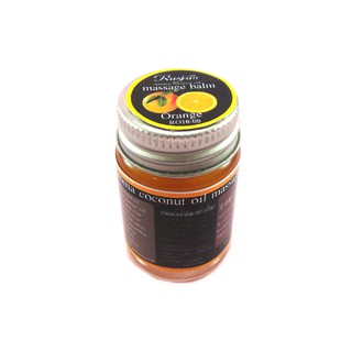 Rasyan ราสยาน บาล์มนวด น้ำมันนวด น้ำมันมะพร้าว กลิ่น ส้ม 15 กรัม ราสยาน บาล์มหอม น้ำมัน อโรม่า