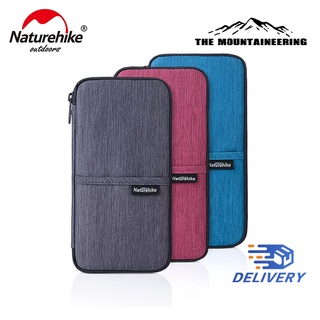 กระเป๋า สตางค์ กระเป๋าพาสพอร์ท NatureHike Travel Wallet Dompet Multifungsi Passport Card