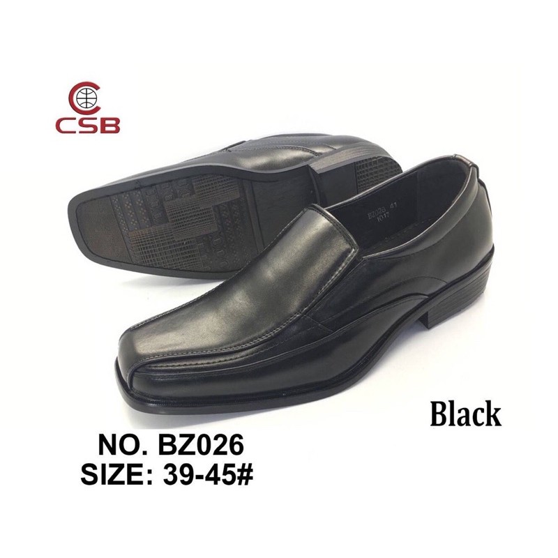 [ใส่โค้ด RABB06 ลด 5 บาท]🐇รองเท้าคัทชู BZ026🐇ยี้ห้อ CSB (ซีเอสบี) รองเท้าหนังเงา