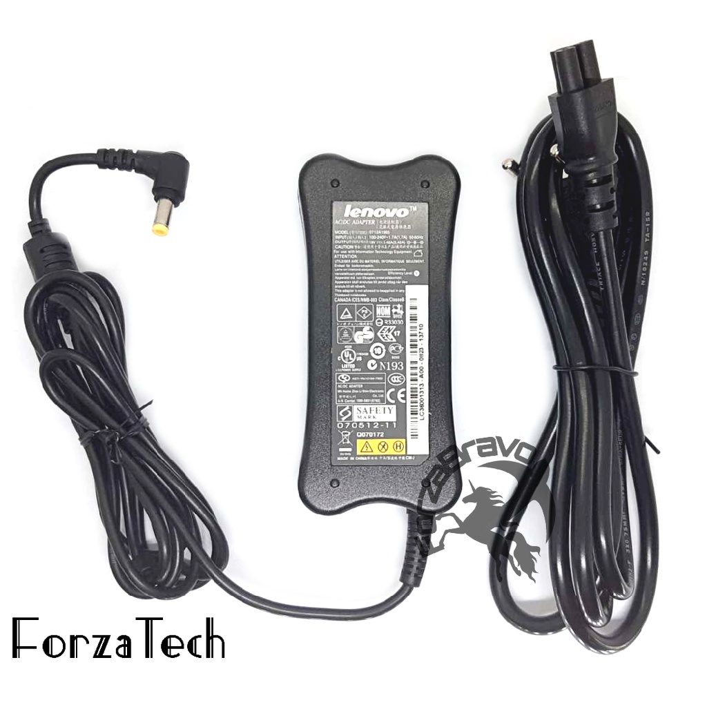ที่ชาร์จแล็ปท็อป 19V 3.42A (5.5*2.5 มม.) 65W Fit LENOVO G430 G230 G400 G410 G450 G550 Y300 Y310 รูปท