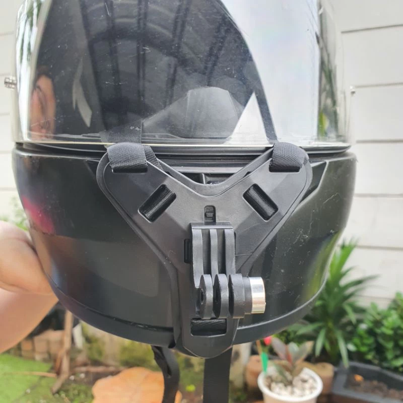 ขายึดกล้องกับหมวก ที่ติดกล้องกับหมวกกันน็อค ติดกล้องที่คางhelmet gopro thumbnail 6