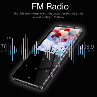 small portable radio with headphones