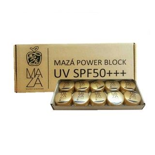 Maza SunScreen ครีมกันแดดมาซ่า(ยกกล่อง 10ตลับ)