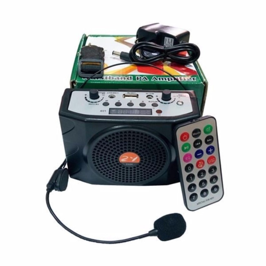 nbc ลำโพงช่วยสอน พกพา รุ่น E-898 (สีดำ)