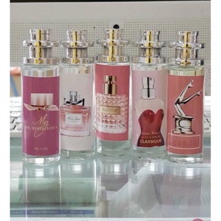 น้ำหอมสเปรย์ขนาด35ml Eau de parfum หัวน้ำหอมเข้มข้นติดทนทั้งวันบรรจุในขวดสวยงามแข็งแรง