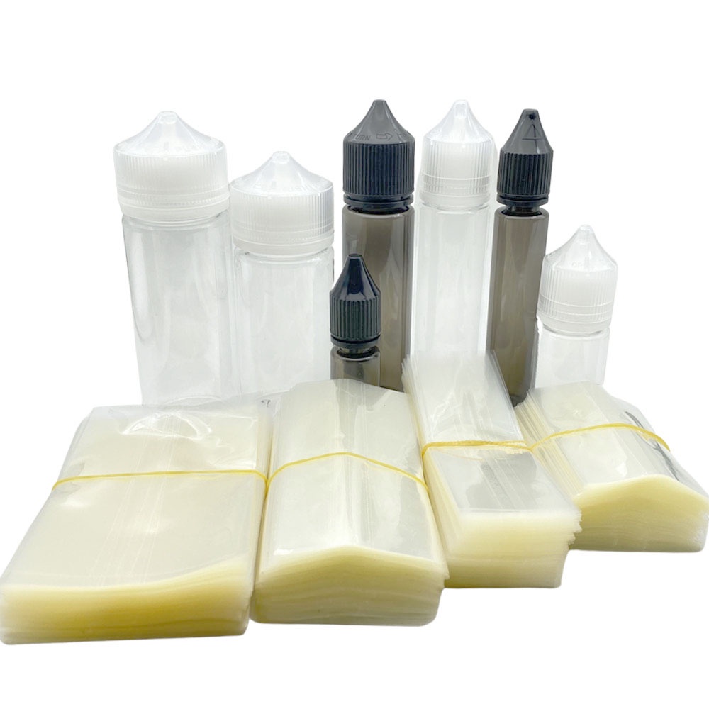 ฟิล์มหดใส PVC สําหรับขวดพลาสติก 15/30/50/60/100/120 มิลลิลิตร ซีลขวด 200 ชิ้น