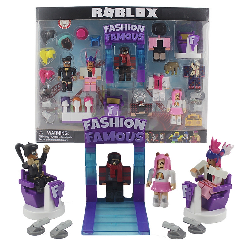 8 Pcs Roblox Game Character Accessory Catwalk Roblox Action Figure Kids Gift Toy Collection - roblox toys collection