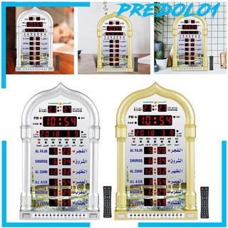 [Predolo1] นาฬิกาปลุก หน้าจอ LCD สําหรับชาวมุสลิม