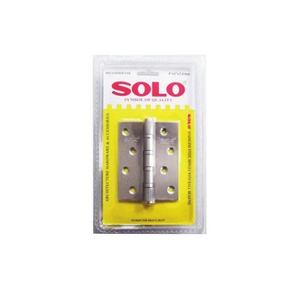 บานพับ 4"X3" SOLO 1143020/3 SS P3 | SOLO | 1143020/3SS บานพับ บานพับ Door Hardware Super shock Sales บานพับ 4"X3" SOLO 1