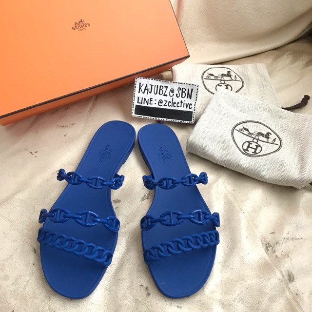 New Hermes Jelly Shoes Size 37