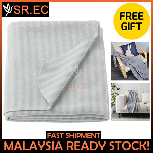 SREC VITMOSSA ผ้าห่มโยน Flannels ขนแกะ Plush Soft Warm air Conditional Travel Office Home โซฟาขนาดเล
