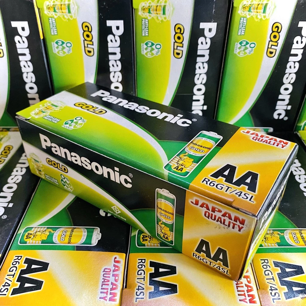 รุ่น : พานาโซนิค Panasonic ถ่านยกกล่องจำนวน 60 ก้อน สินค้าพร้อมส่ง