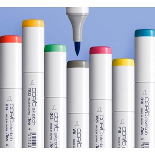 Copic Sketch ปากกามาร์คเกอร์โคปิก หัวพู่กัน + หัวตัด R-YR