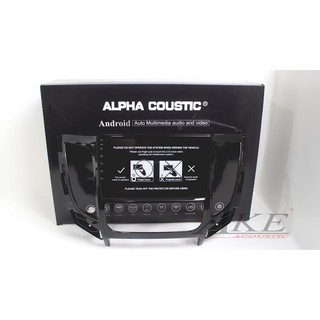 จอ ALPHA COUSTIC MITSUBISHI TRITON 2015-2018