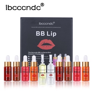 Ibcccndc BB ลิปเซรั่ม ครีม กึ่งถาวร แต่งหน้า แอมพูล เซรั่ม เอสเซ้น ของร้านเสริมสวย ให้ความชุ่มชื้น และแห้ง