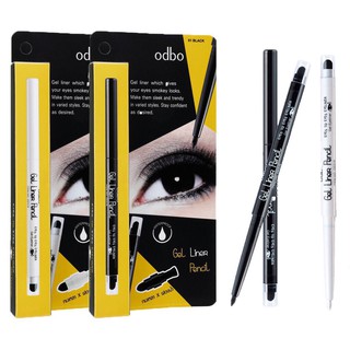 ODBO Gel Liner Pencil (OD316) ดินสอเขียนขอบตาแบบออโต้พร้อมกบเหลา กันน้ำ กันเหงื่อ**ของแท้ พร้อมส่ง