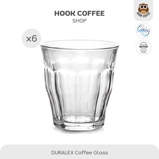 DURALEX Picardie Clear Glass 25 cl 8 3/4oz (250 ml) - แก้วน้ำ/กาแฟ (ชุด 6 ใบ)