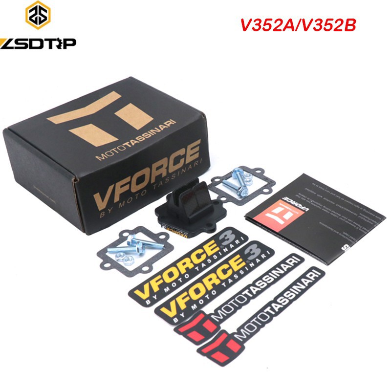 วาล์ว V352A V352B V-Force3 สำหรับ Min Horiz. Yamaha 50 YQ Aerox R E2 2003-2012