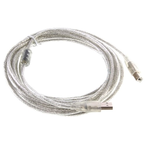 🚀ส่งเร็ว🚀 สาย USB V2.0 3แบบ Printer , AM/AF ต่อให้ยาว ,AM/AM ผู้ผู้  Cable USB Version 2.0 สีฟ้า Glink - รูปที่ 3