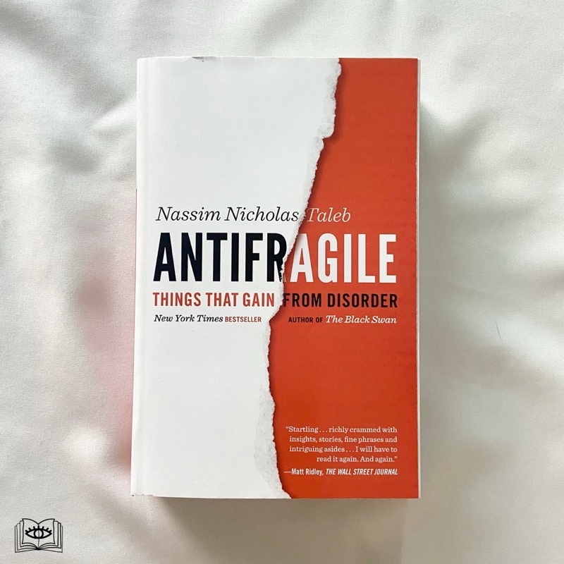 Querida หนังสือภาษาอังกฤษ Antifragile Things That Gain From Disorder By Nassim Nicholas Taleb 9563